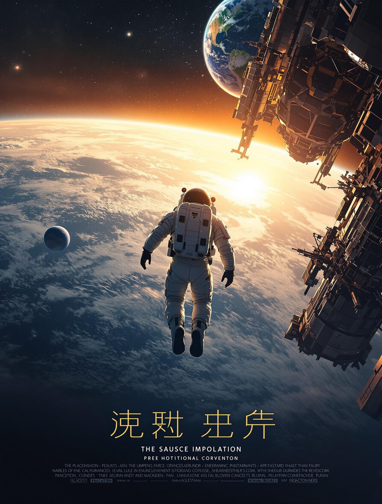 《星际归途》高清海报 - 青柠视频科幻冒险巨制