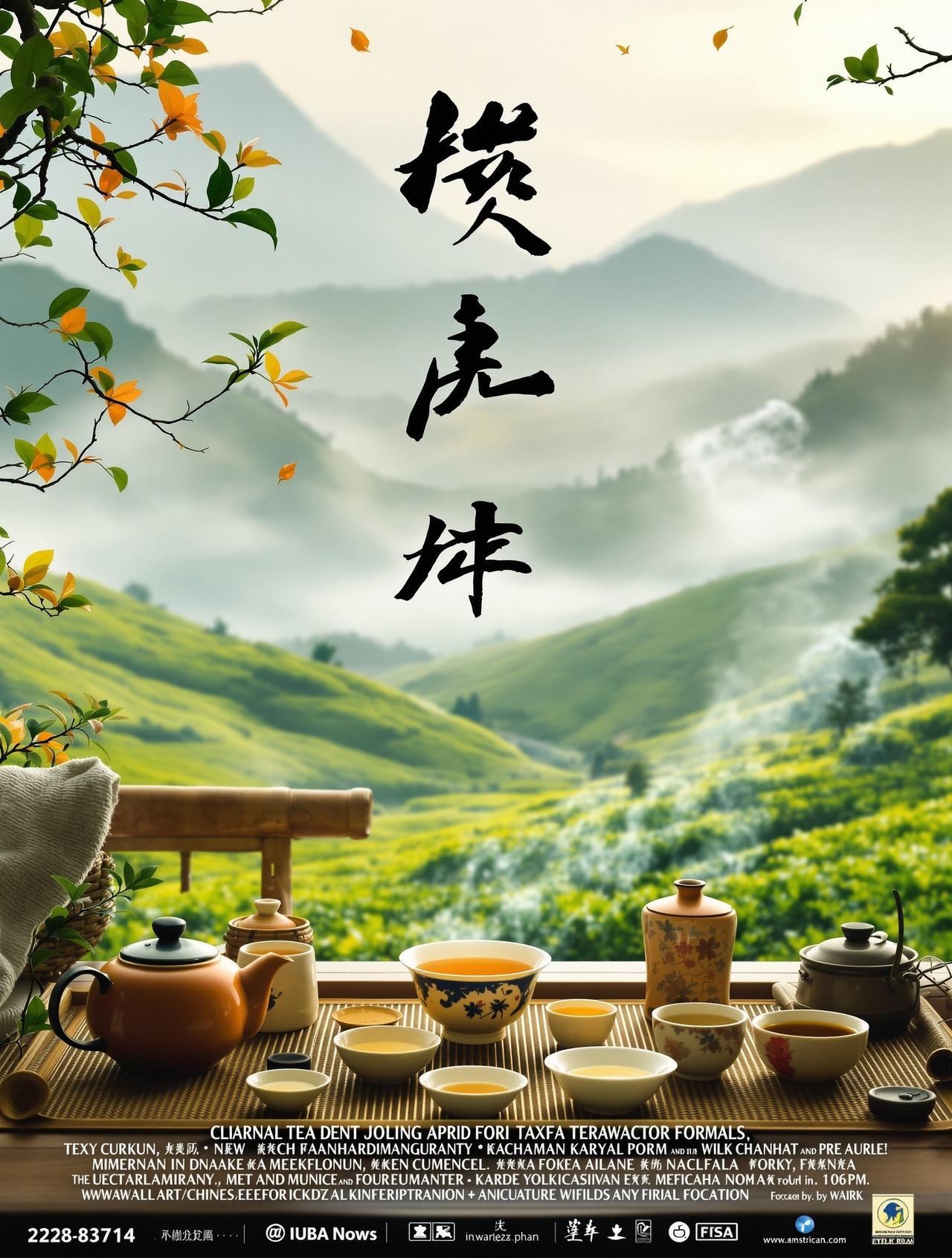 《茶香里的中国》高清海报 - 青柠视频文化纪录片